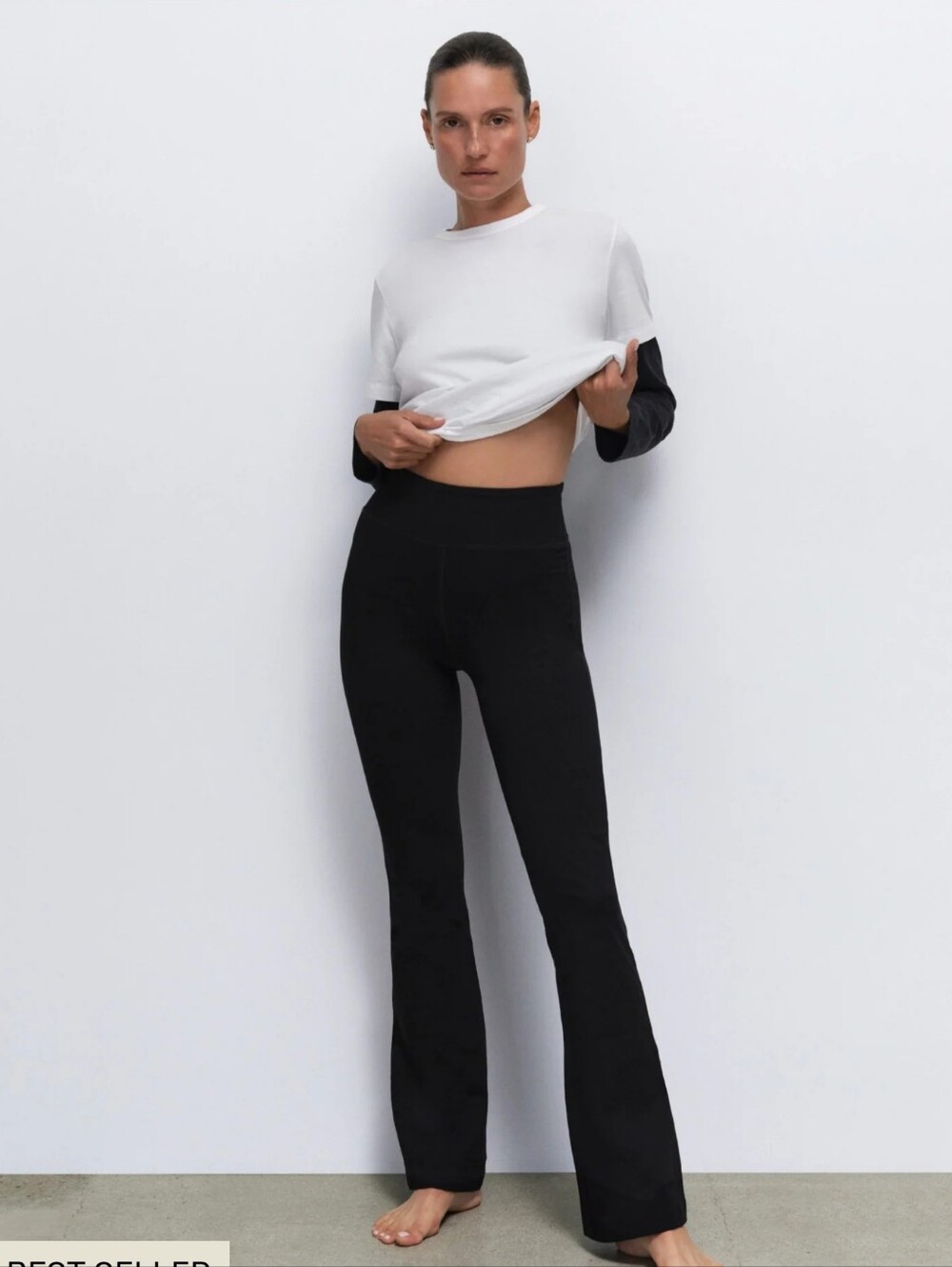 Mate The Label Organic Stretch Bootcut Pant Size M